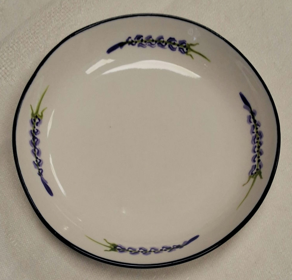Miniature : Collection Lavande Assiette plate