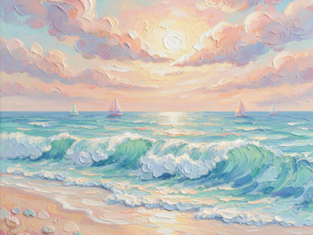 Sommerspaziergang am Meer