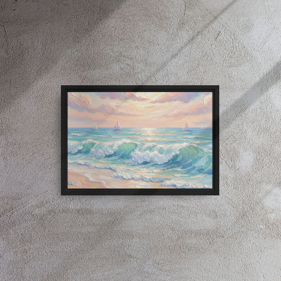 Miniaturbild: Strandspaziergang Leinwand