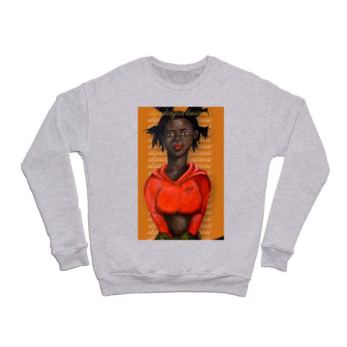 الصورة المصغرة: Standing on Business Adult Unisex Crewneck Sweatshirt