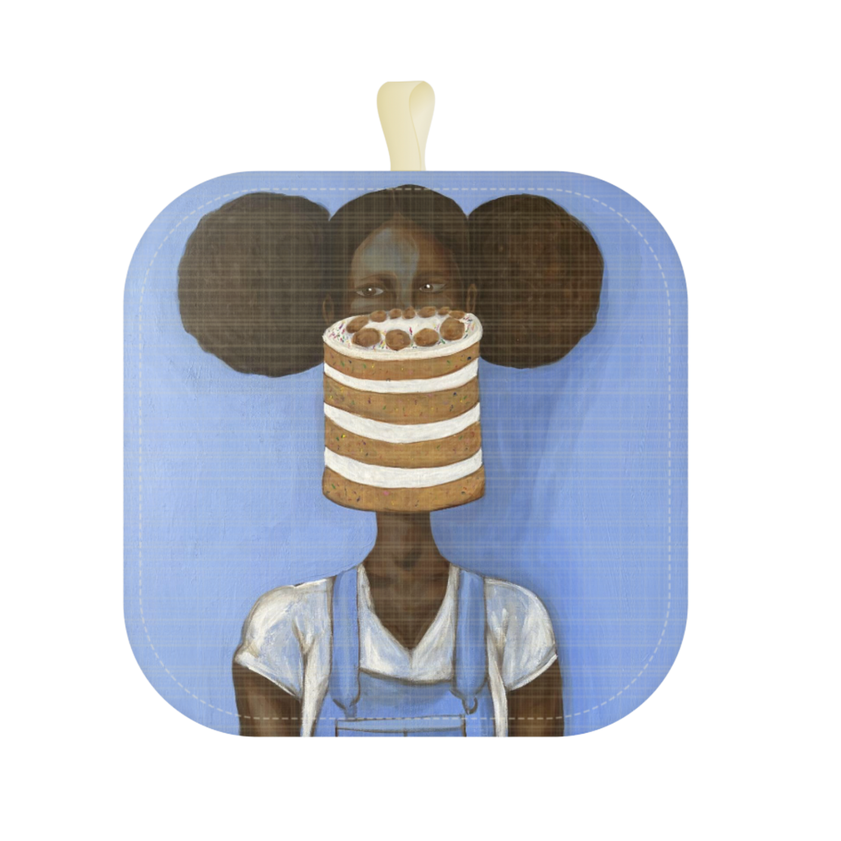 Party of One Pot Holder