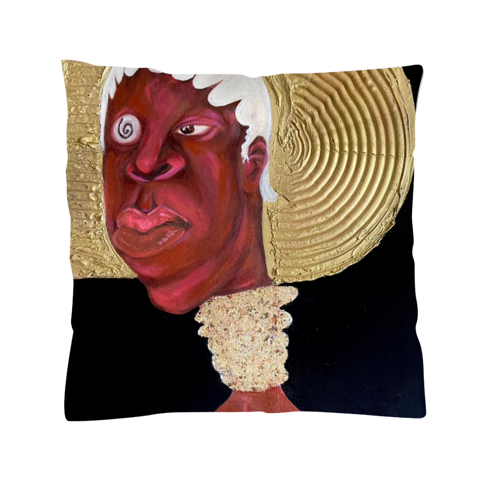 Powerful Queen Throw Pillow 18x18