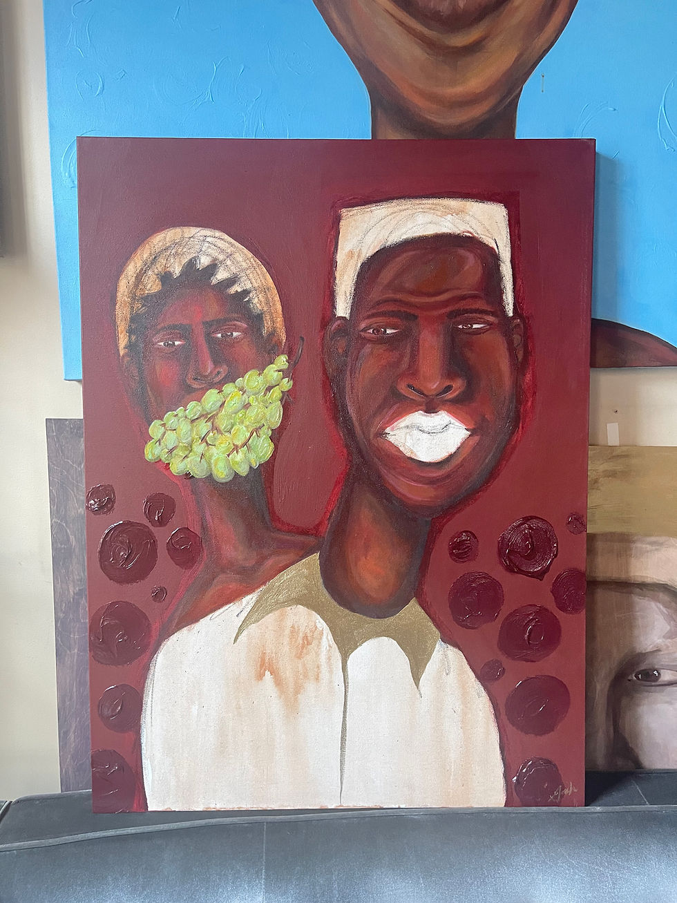 תמונה ממוזערת: She Sweet Like Wine 30 x 40 in