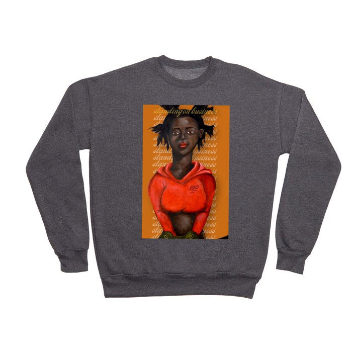 Miniatura: Standing on Business Adult Unisex Crewneck Sweatshirt