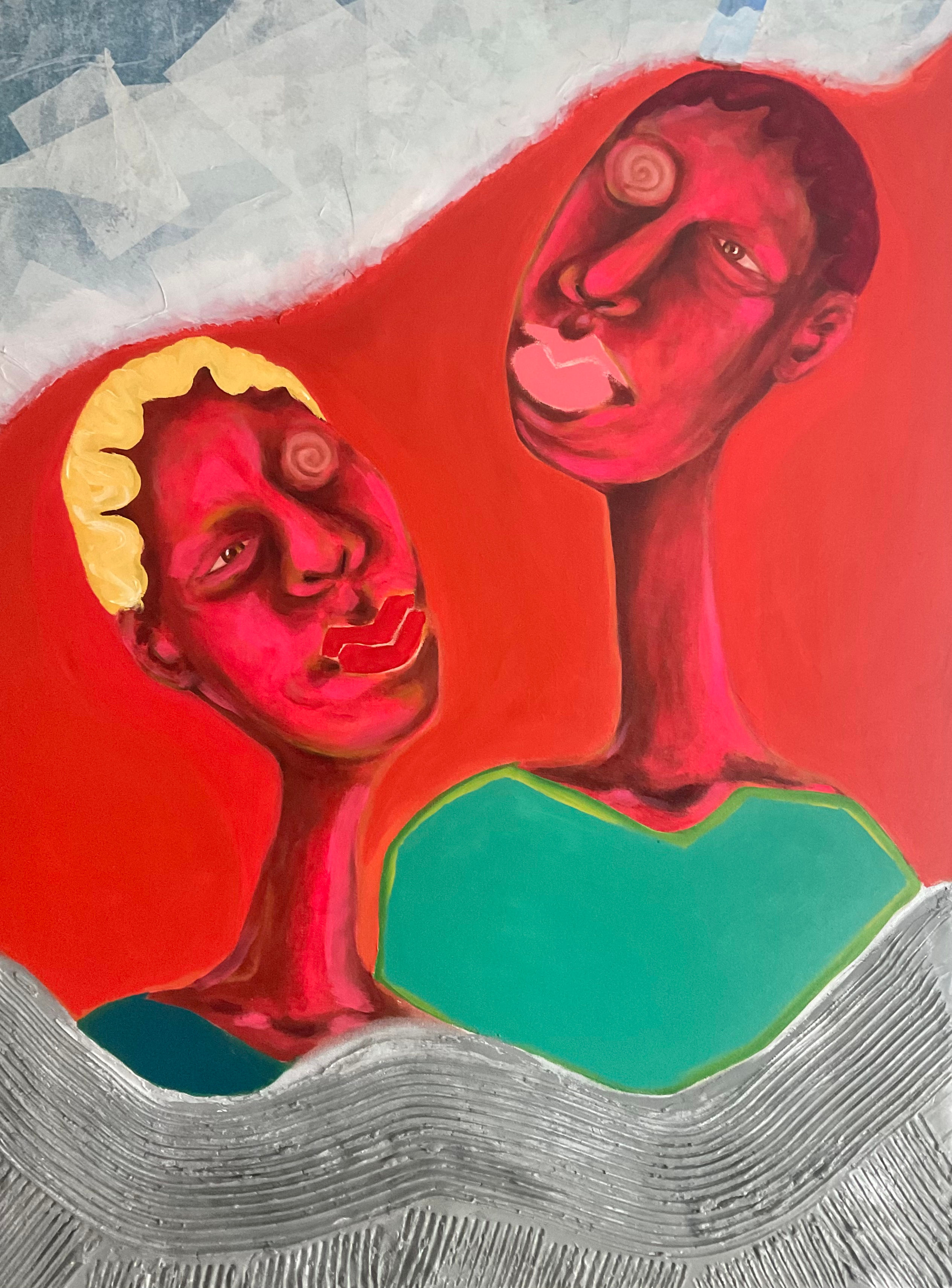 Roses from Concrete Breaking Glass Ceilings 36 x 48 in (2026)