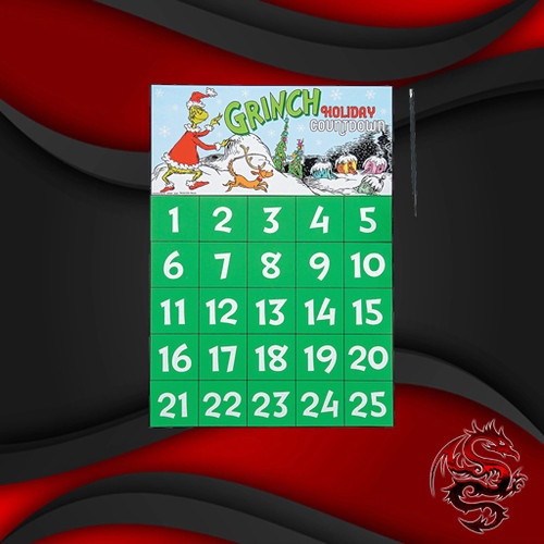 Dr Seuss The Grinch Scratch N Reveal Advent Calendars Guidry s S D s