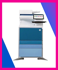Refurbished HP Color LaserJet Managed MFP E87740 A3 colour photocopier for sale in Brisbane