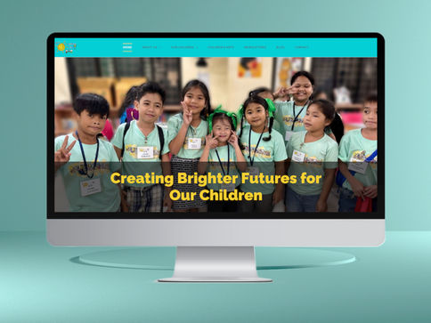Sunshine Club website landing page