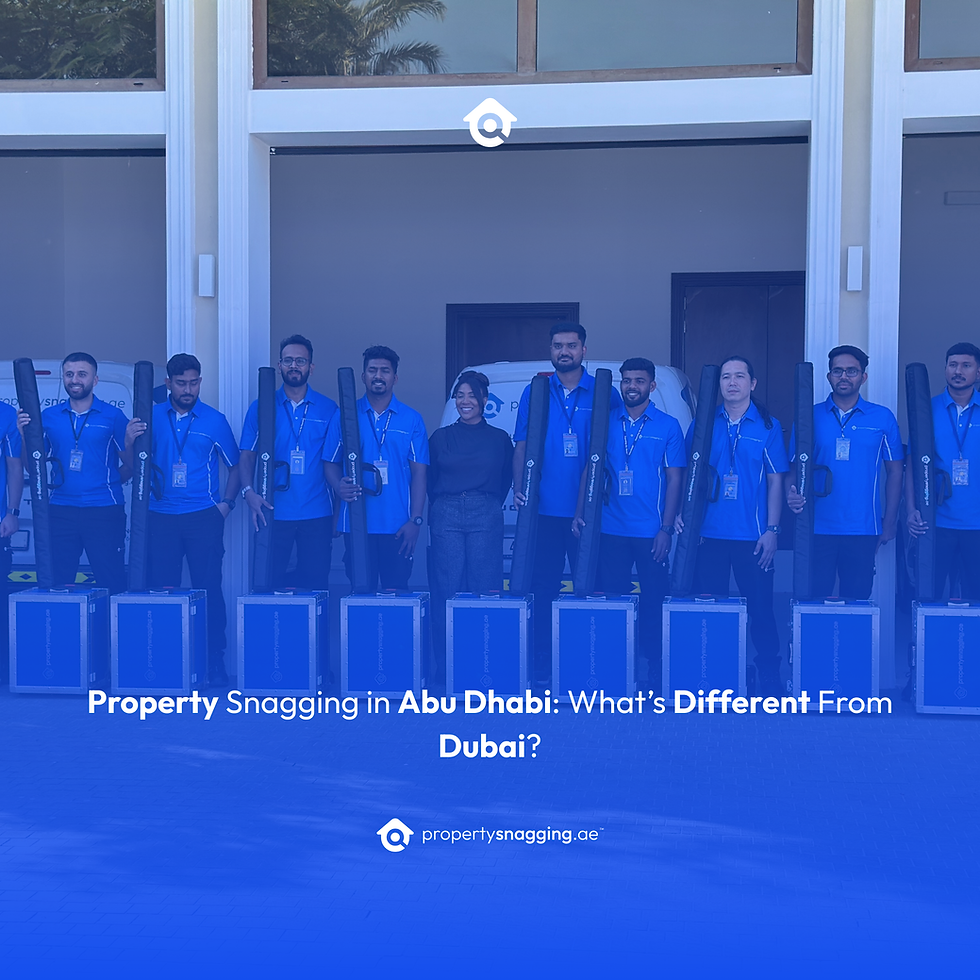 Property Snagging in Abu Dhabi