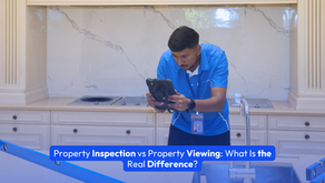 Property Inspection vs Property Viewing