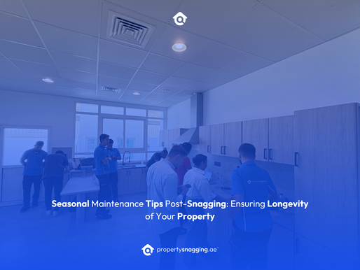 Seasonal Maintenance Tips Post-Snagging: Ensuring Longevity of Your Property