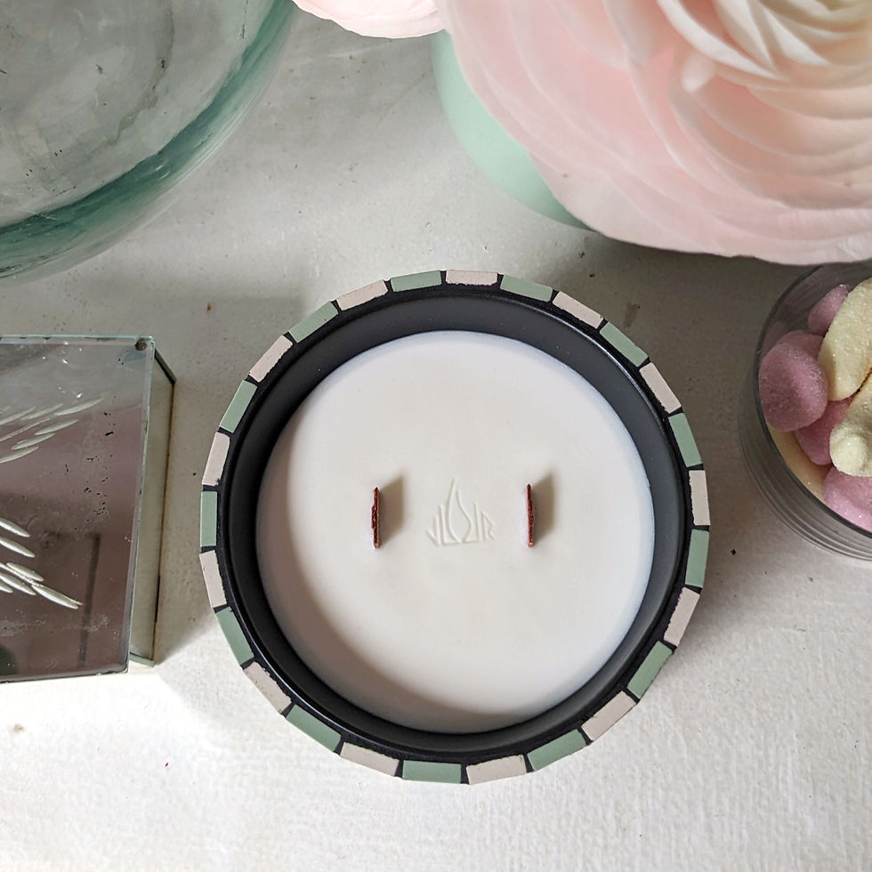 Miniature : Bougie parfumée - Pastel Jaune