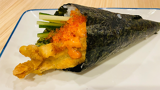 544 Soft Shell Crab Temaki
