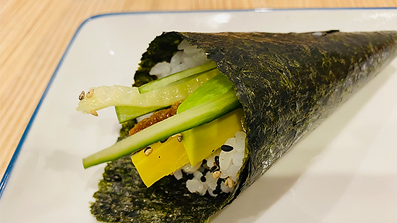 540 Vegetable & Tofu Temaki