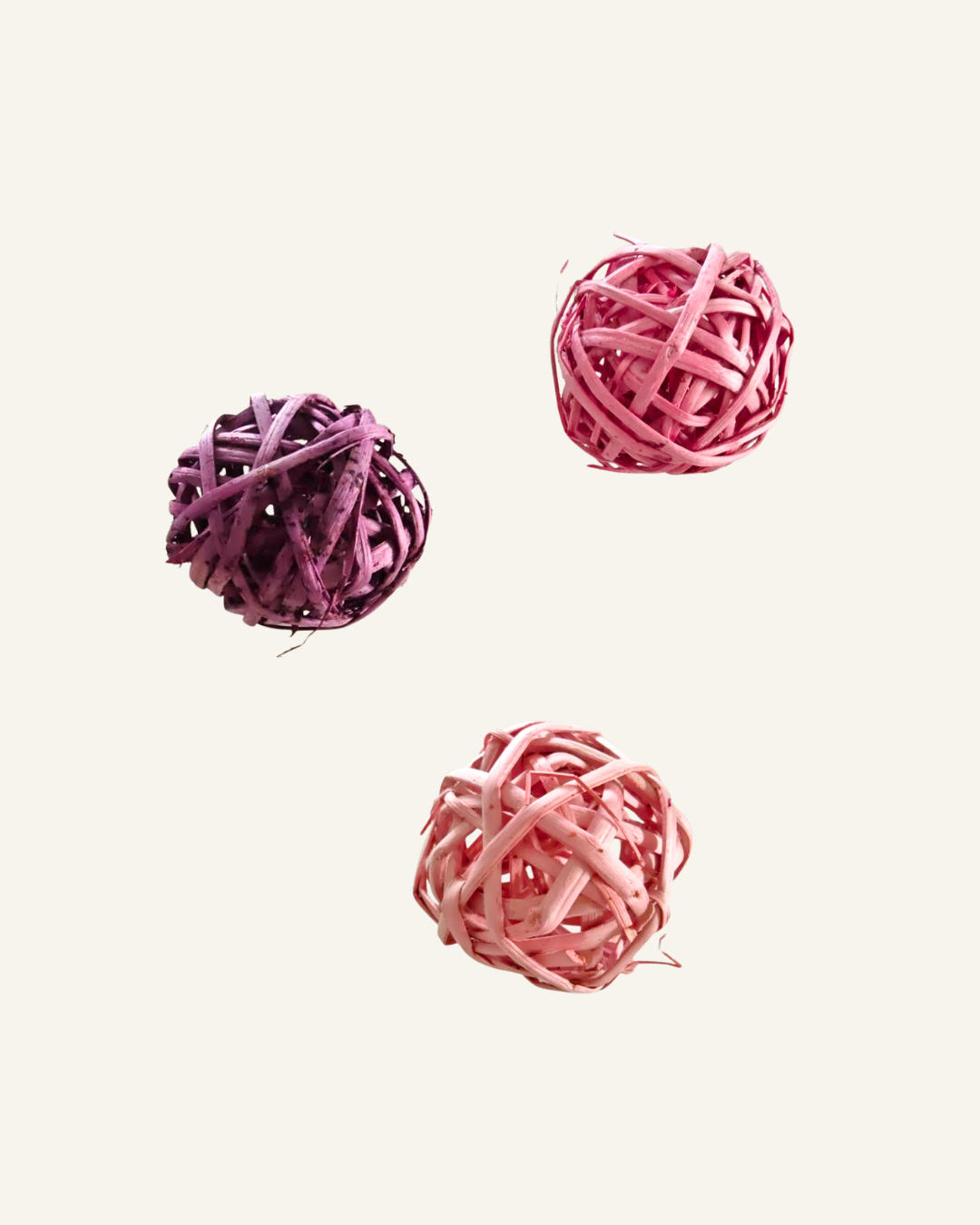 Trio Of Flavoured Bamboo Balls