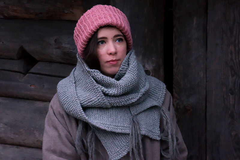 Davvi Collection Mievkkis scarf and Balva Beanie