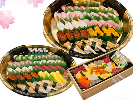 お祝いごとのお寿司におすすめ!