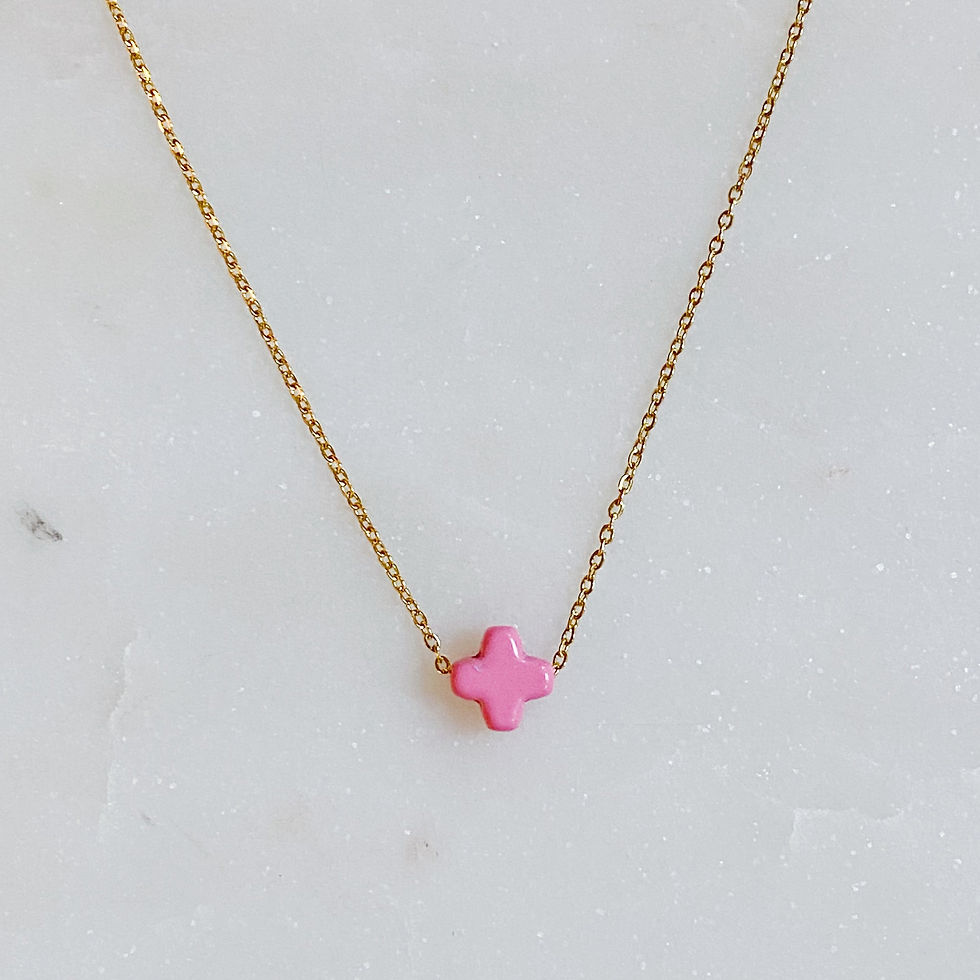 Thumbnail: So Very Blessed Cross Necklace