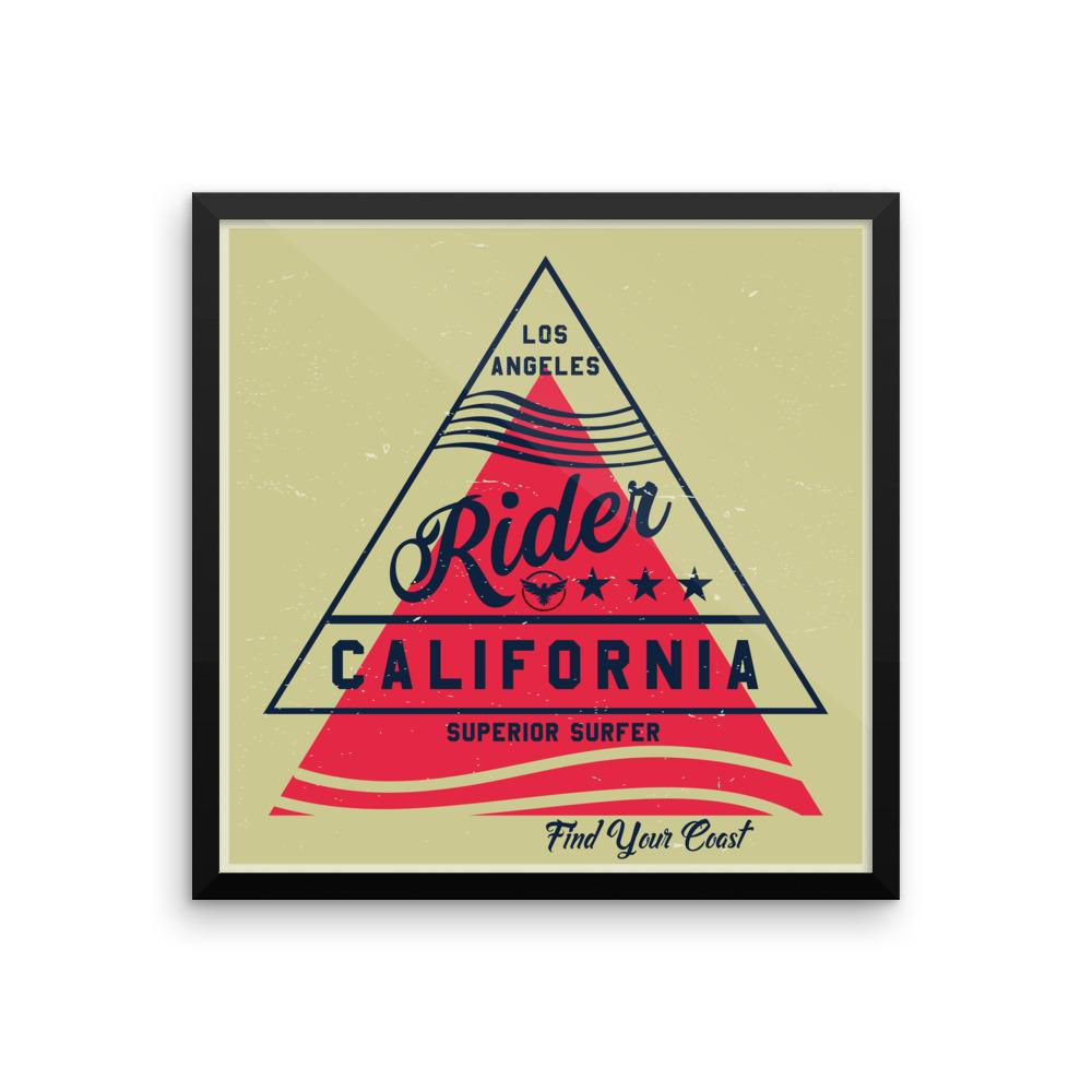 Rider Framed Art Print
