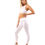 Thumbnail: Laguna Set - Leggings & Sports Bra - White