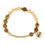 Thumbnail: Hdb3005 - "Grace" Mixed Beads Charm Braclet
