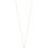 Thumbnail: B3n2164fa - "Faith" Metal Bar Pendant Chain Necklace