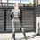 Thumbnail: Bocana Seamless Leggings - Grey & Black