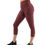 Thumbnail: Verona Activewear Set - Leggings & Sports Bra - Maroon [MADE IN ITALY]