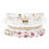 Thumbnail: Hdb3193 - "Grace" Charm Multiline Beaded Bracelet