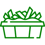 A clipart of poutine