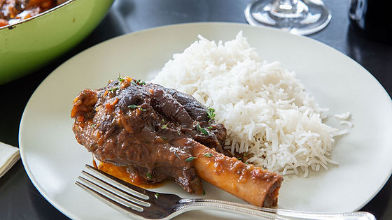 Lamb Shank Plate