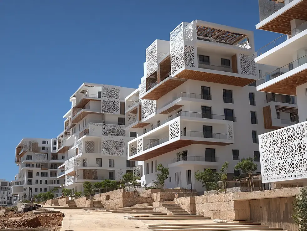 Immeubles de logements au Maroc