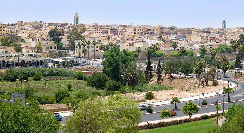 Vue sur la Médina de Meknès