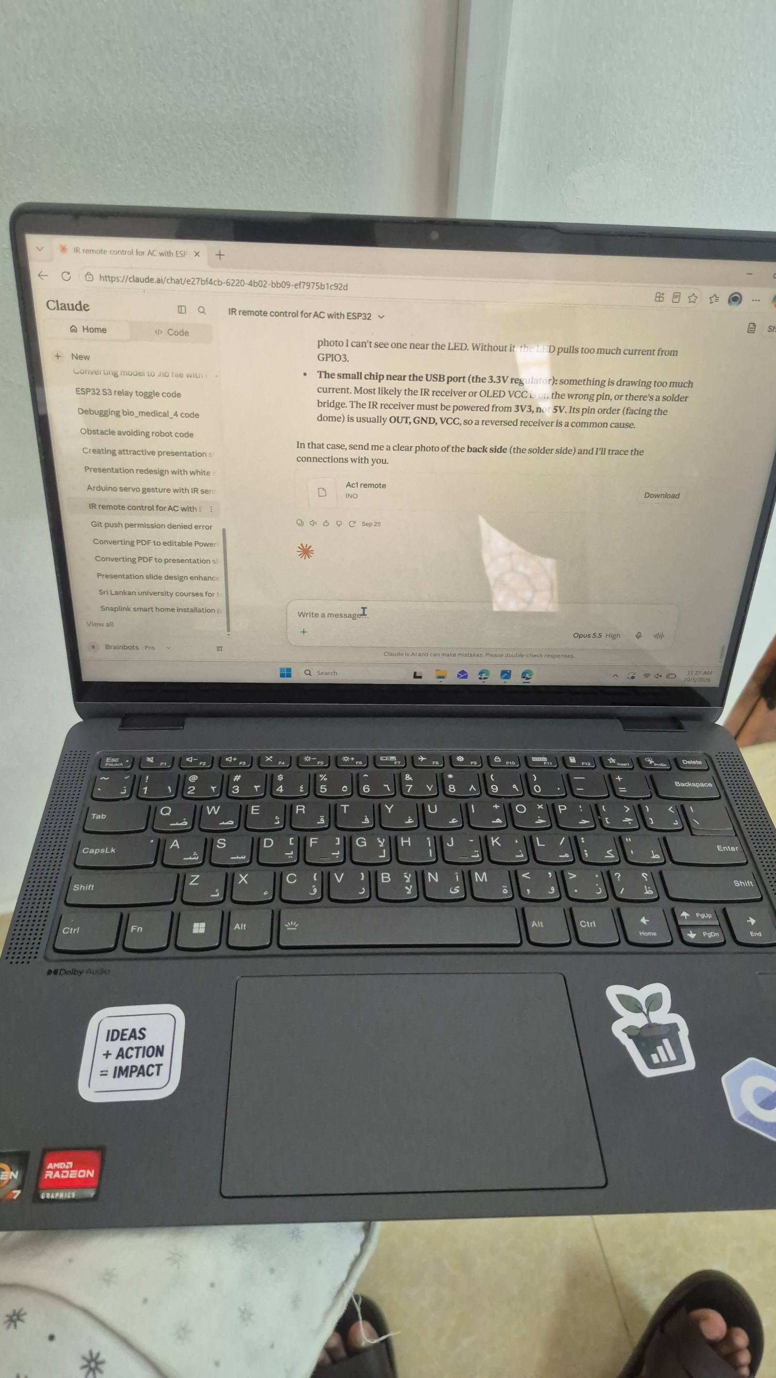 Lenovo IdeaPad AMD Ryzen 7 Laptop