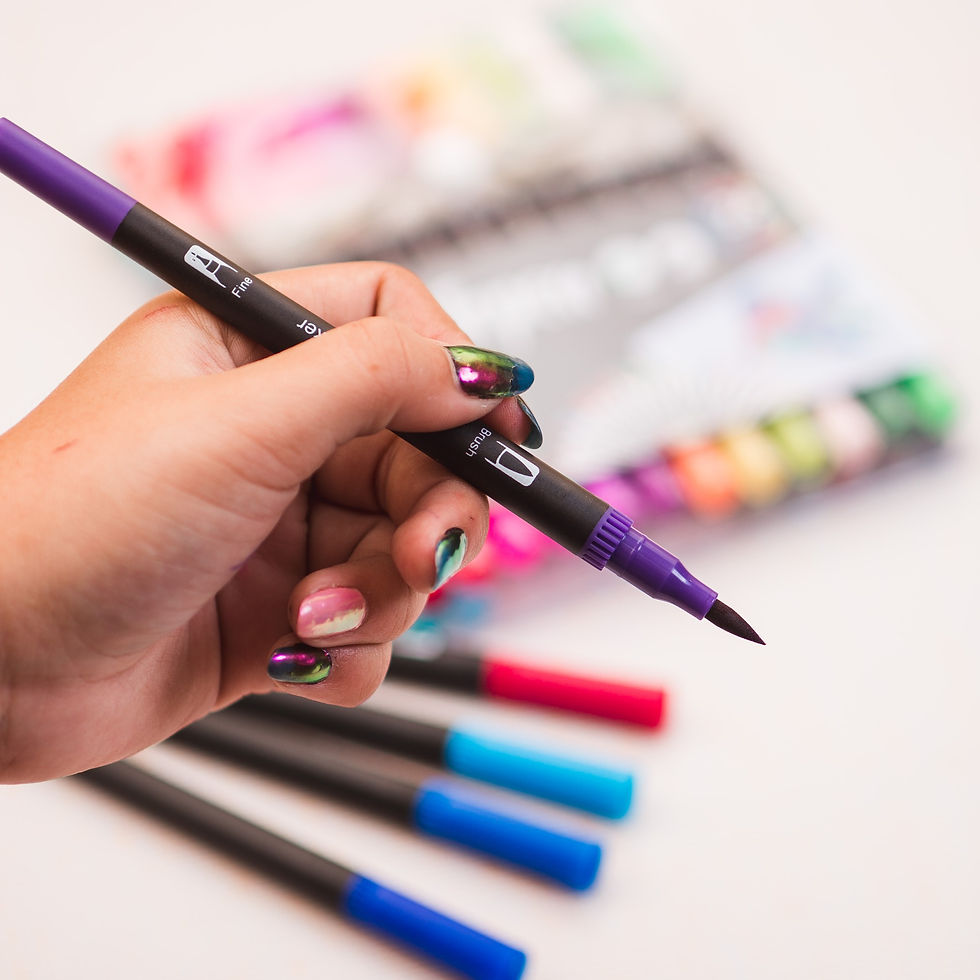 Miniatura: Marcadores Brush Pen