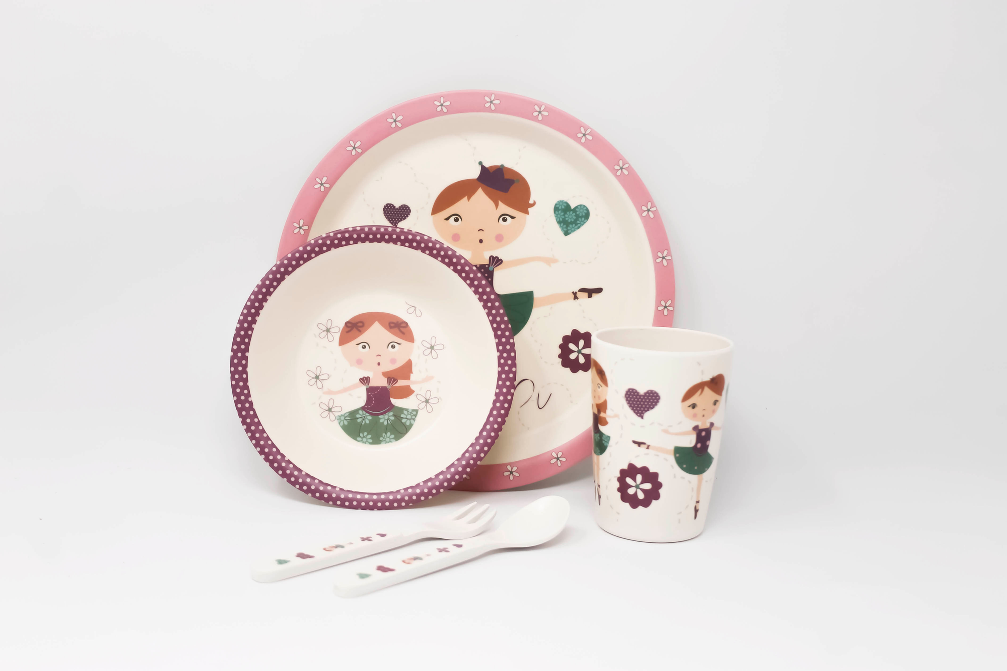 Vajilla infantil Dancing Girl