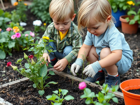 🌱 How to Build a Garden Sensory Bin Using Amazon Supplies