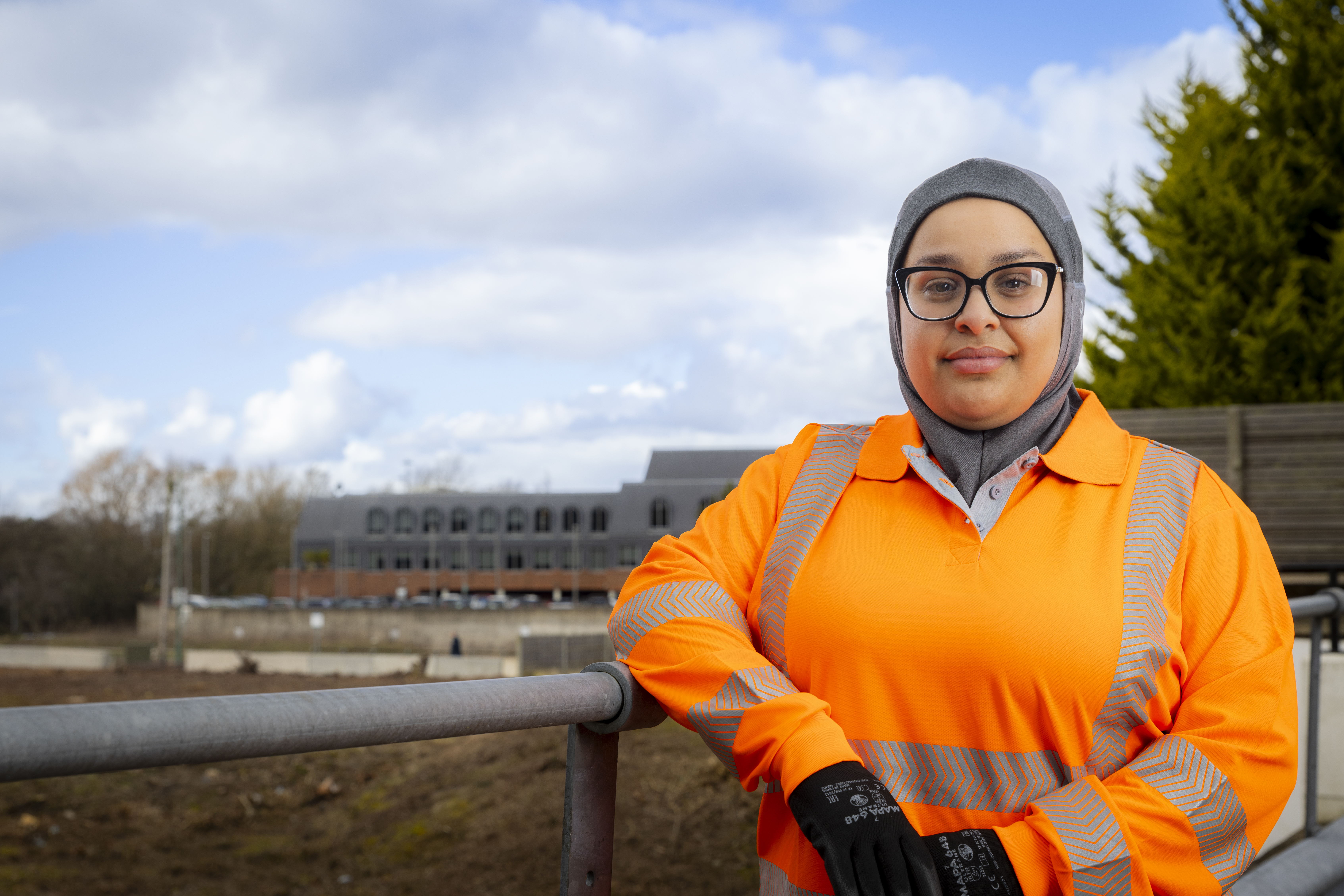 Leo PPE hijab developed with wearer feedback