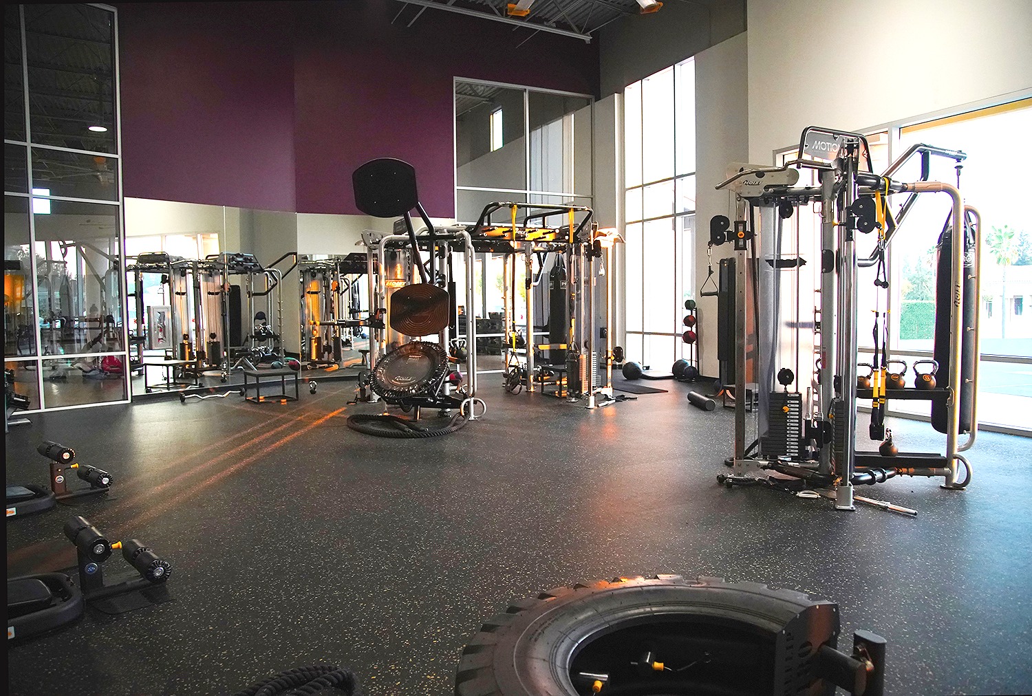 Functional training equipment inside a GB3 club