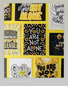 You Are Not Alone Murals