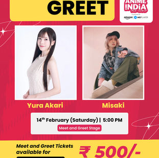 Artists arrangement for Anime India Kolkata in Feb2026