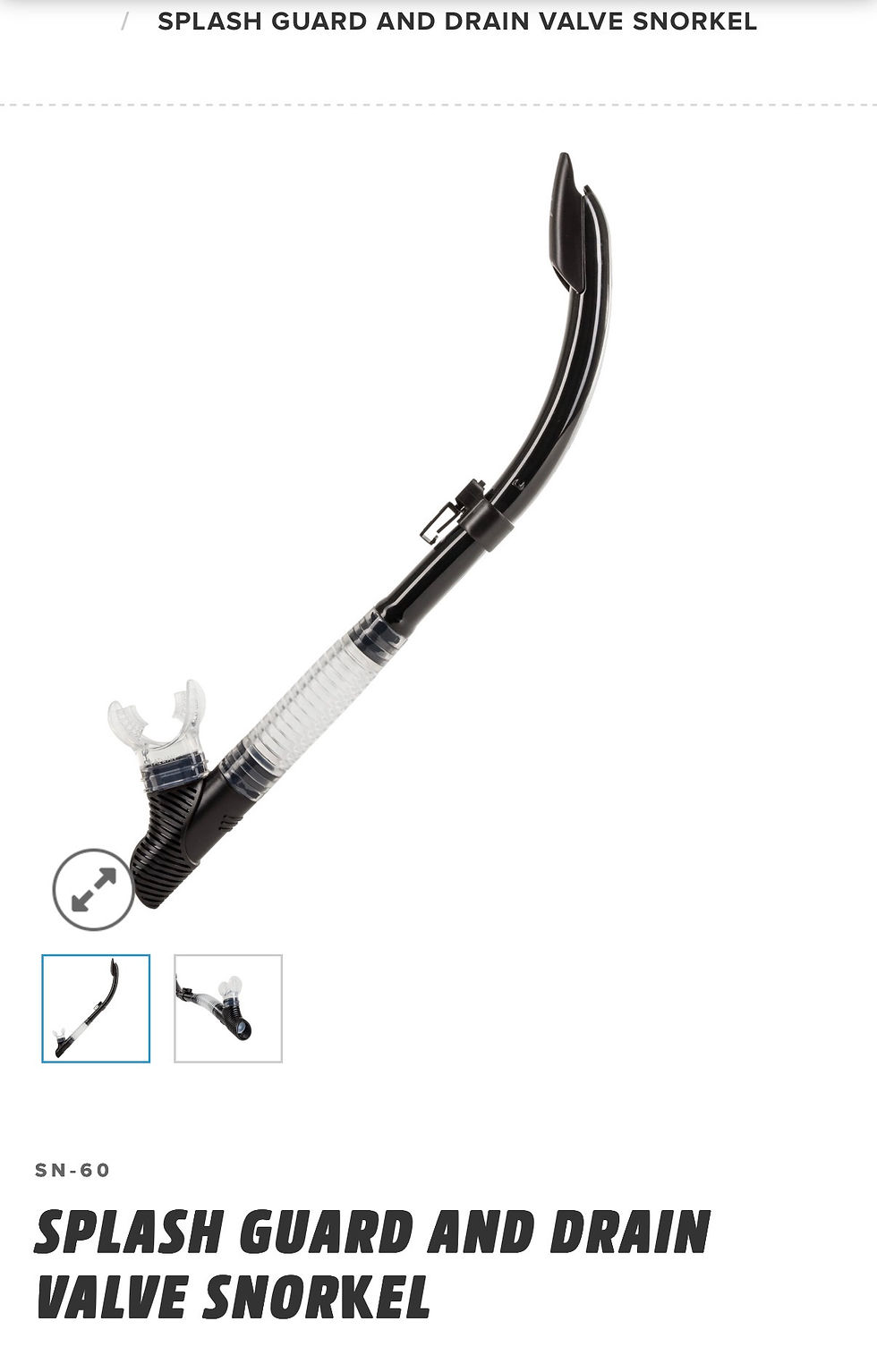 Thumbnail: IST snorkel