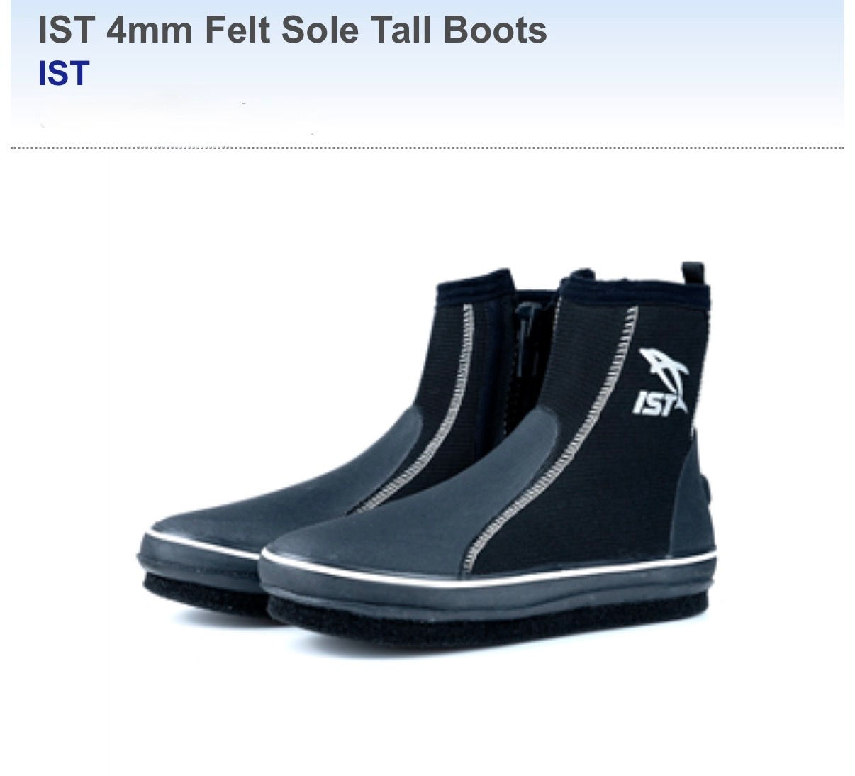 4mm Felt Sole Dive boots