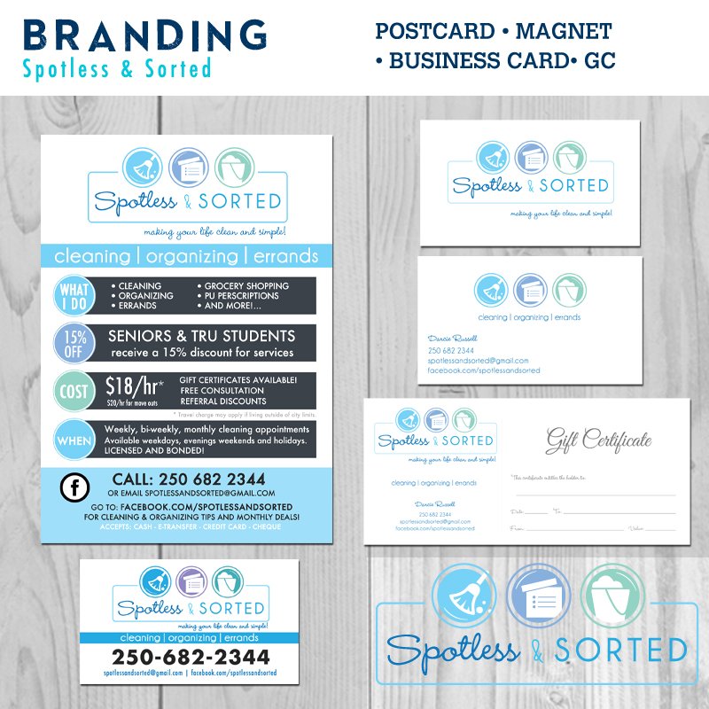 Spotless & Sorted Branding