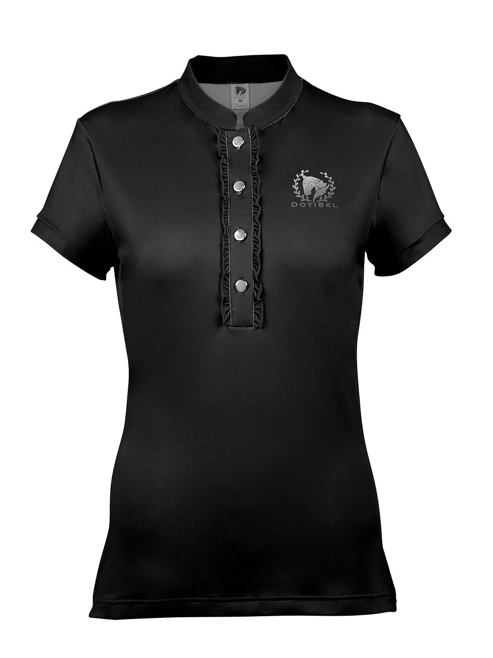 Thumbnail: DotiBel Short Sleeve Ruffle Base Layer