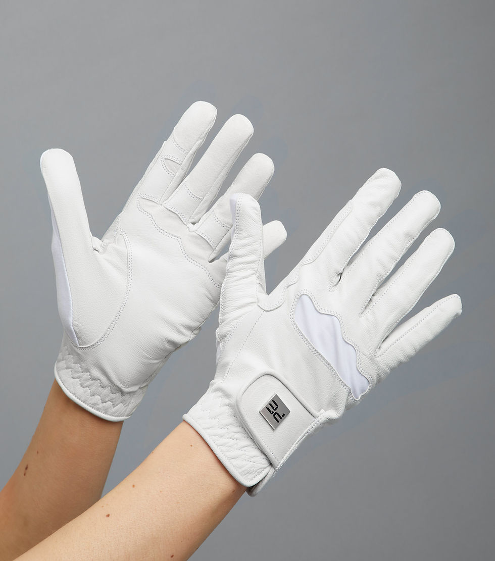 Thumbnail: PEI Mizar Ladies Leather Riding Gloves