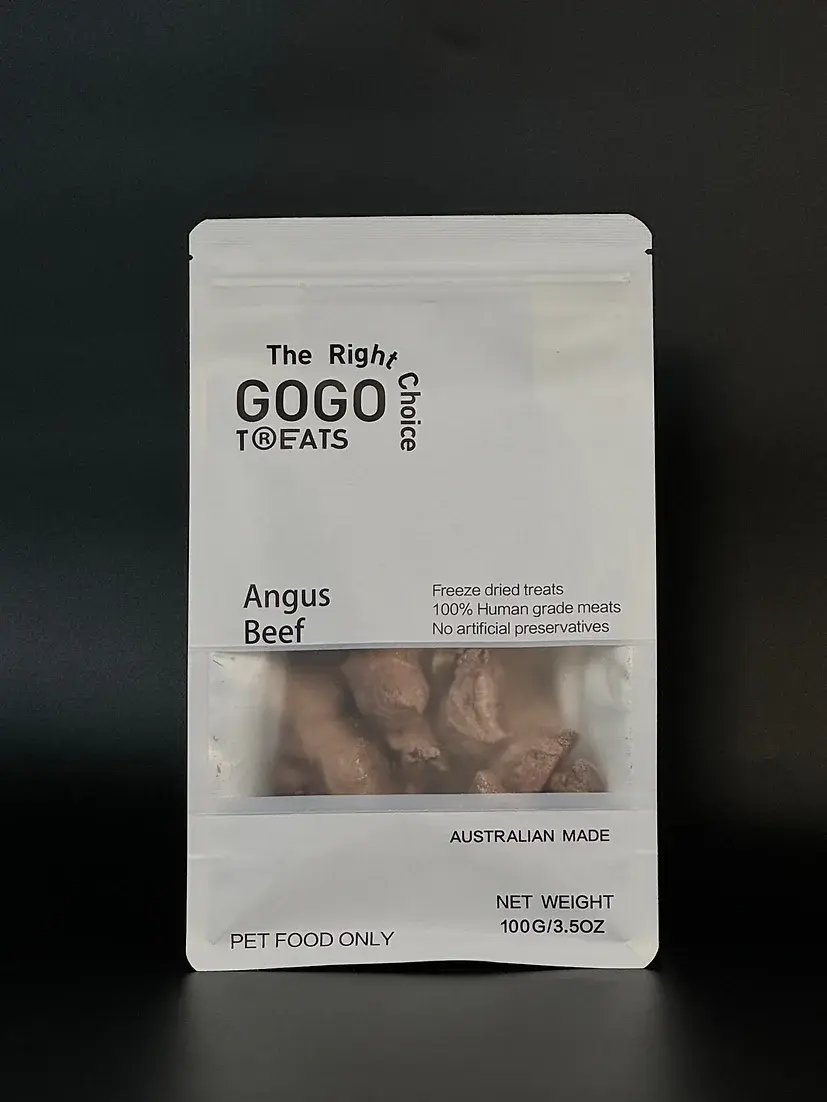 Thumbnail: GOGO TREATS — Freeze Dried Angus Beef