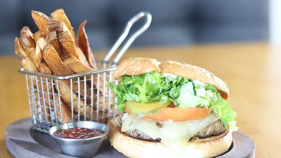 Mushroom Swiss Burger
