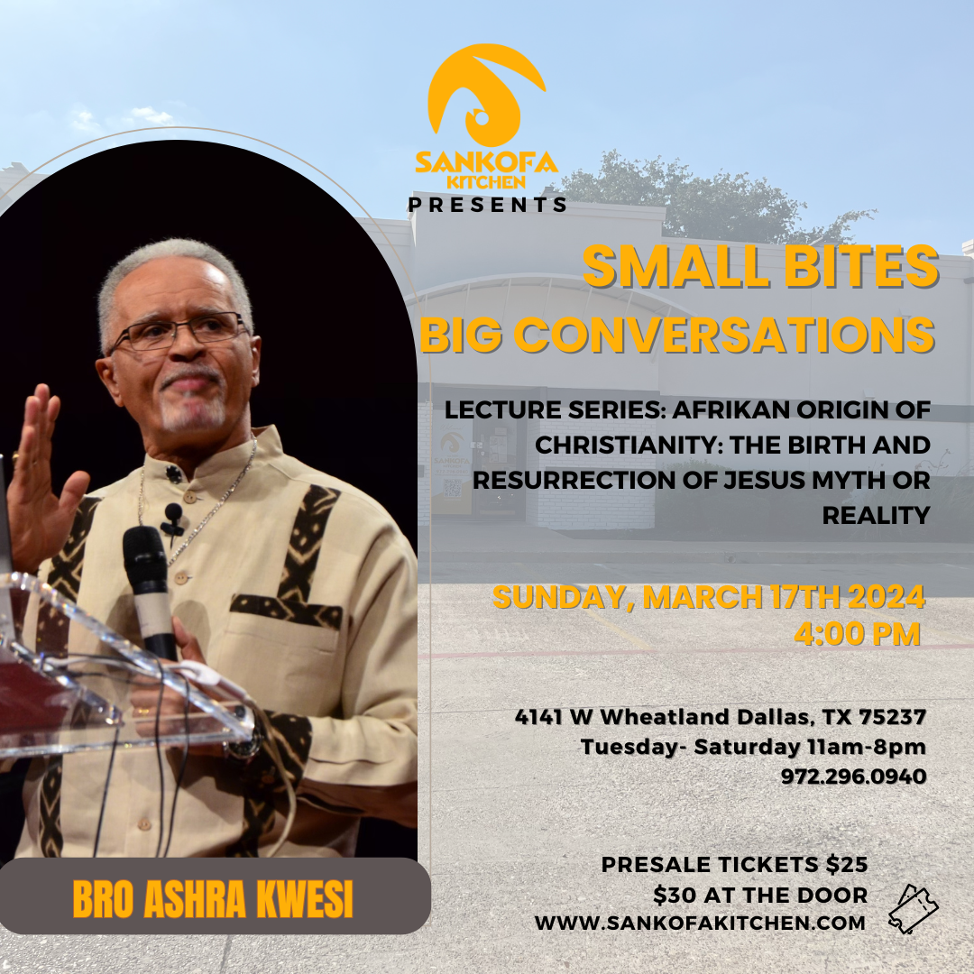 Small Bites Big Conversations Sankofakitchen