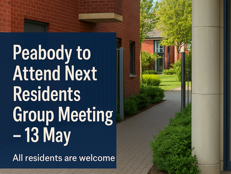 Peabody to Attend Next Residents Group Meeting – 13th May